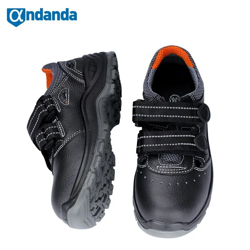 Andanda 남성용 작업 부츠, 스매싱 방지 작업 안전 부츠, 파괴 불가 강철 발가락 신발, 남성 운동화