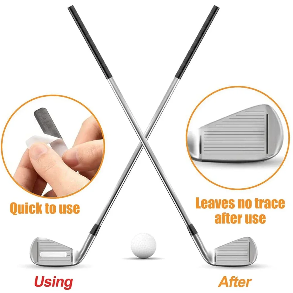 Golf Weighted Lead Tape Strips - 10 Pack Adhesive Strips
