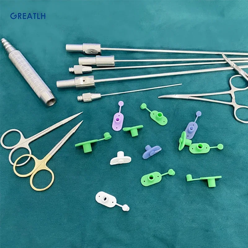 Liposuction Needle Protector 2pcs Autoclavable Soft Silicone Skin Protector Liposuction Tool beauty plastic surgical tool