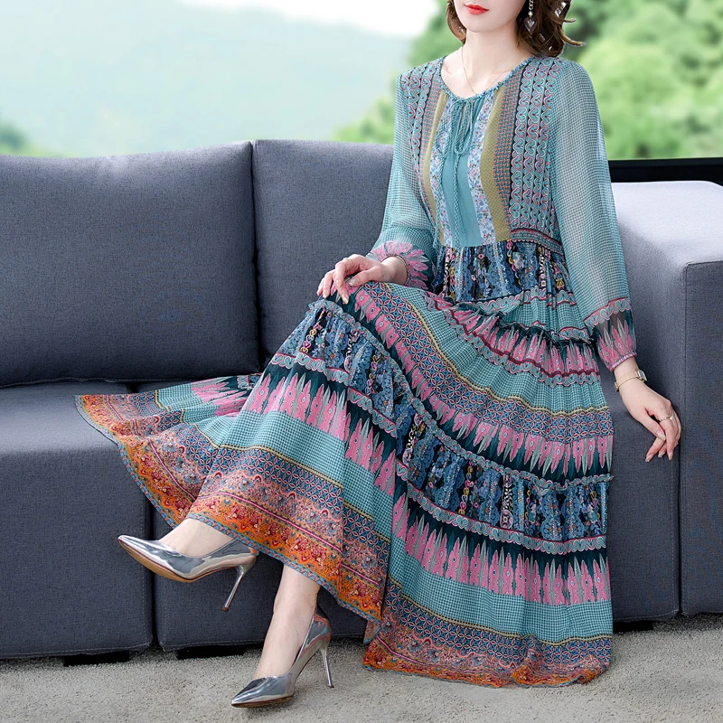 Estilo Boho Chic Vestidos Lovely Boho VESTIDO FEMININO BOHO CHIC