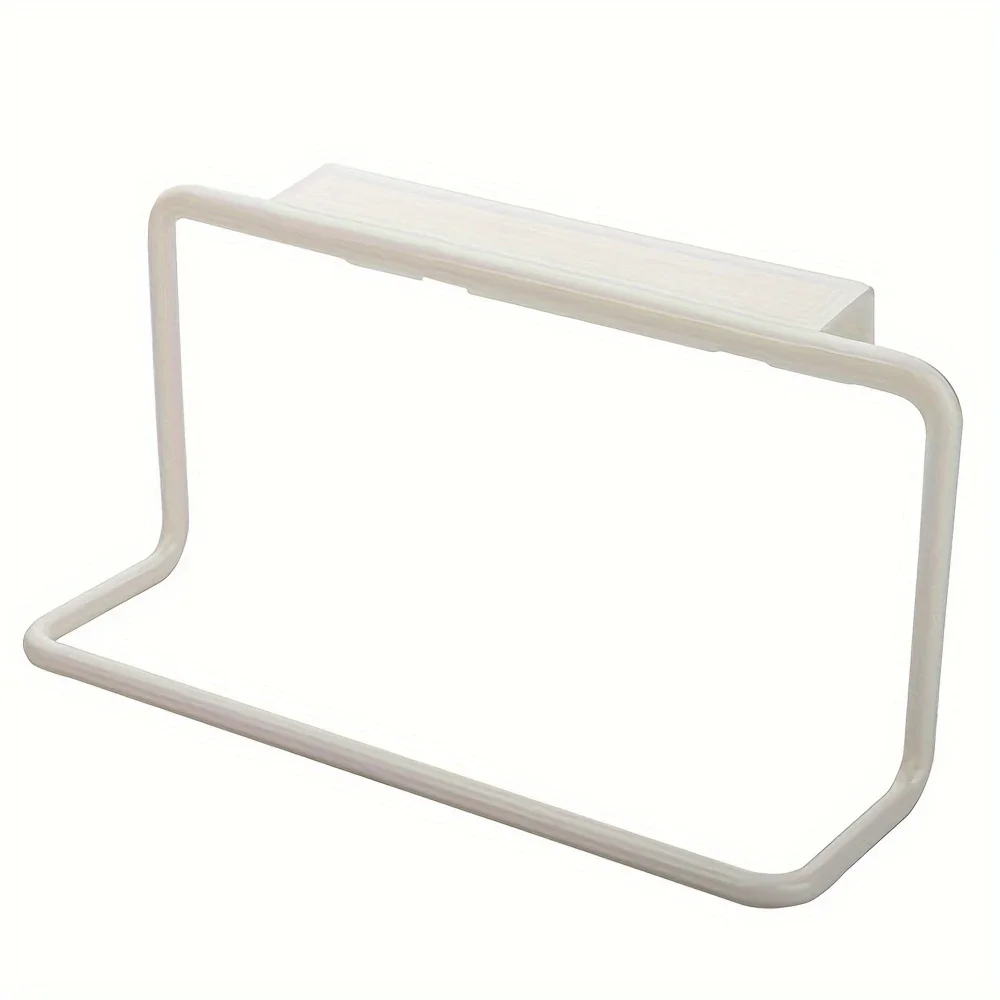 1 Piece Kitchen Facilities Towel Rack Seamless Rag Hanger Towel Bar Dishwashing Multi-Purpose Storage Rack