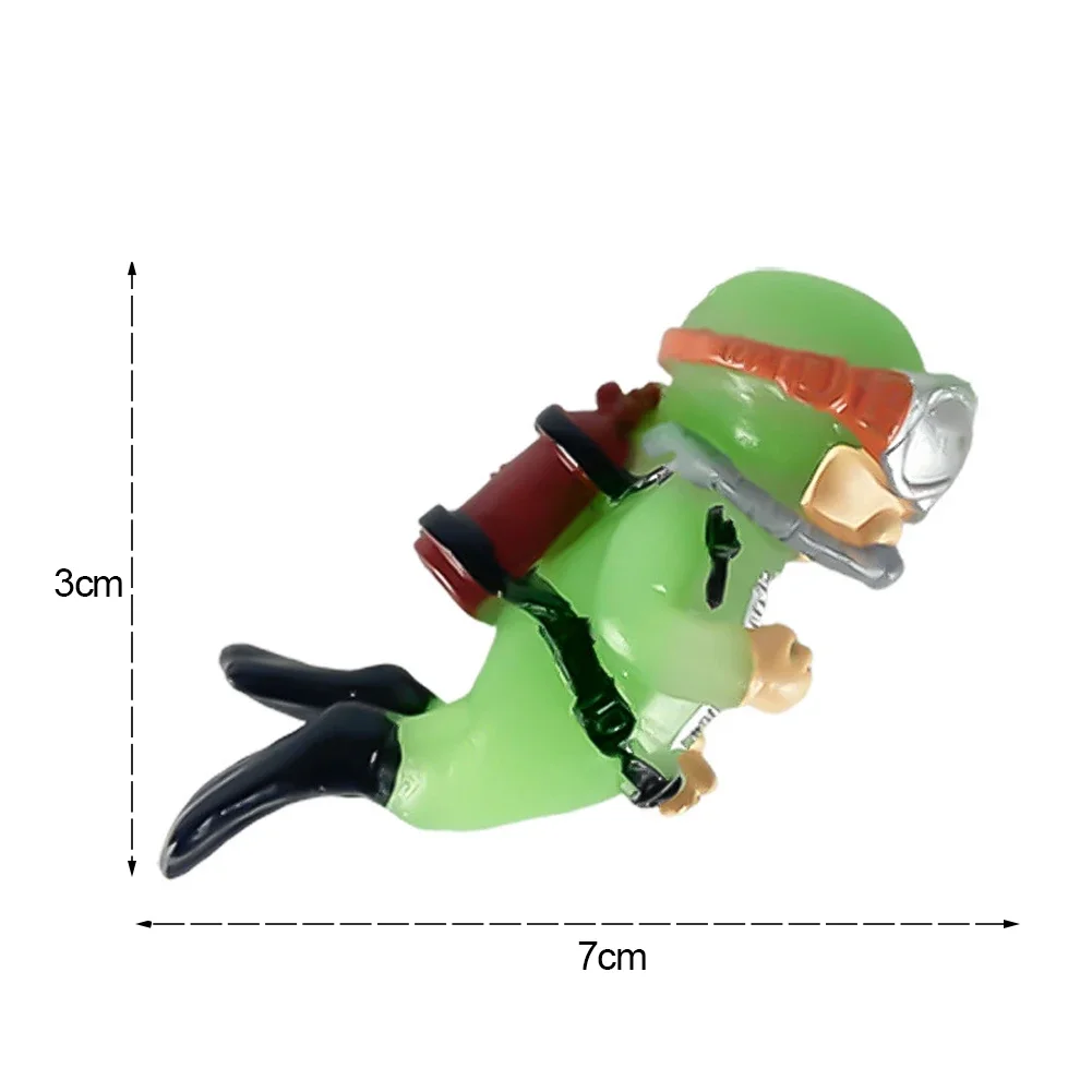 Title 3, 1pc Luminous Aquarium Accessories Simulated Div...