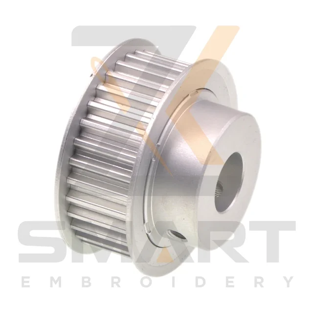 Tajima Pulley S5M 32 Teeth D05-S5M-D15-T32-W18 – High Precision Timing Pulley for Tajima & SWF Embroidery Machine Parts
