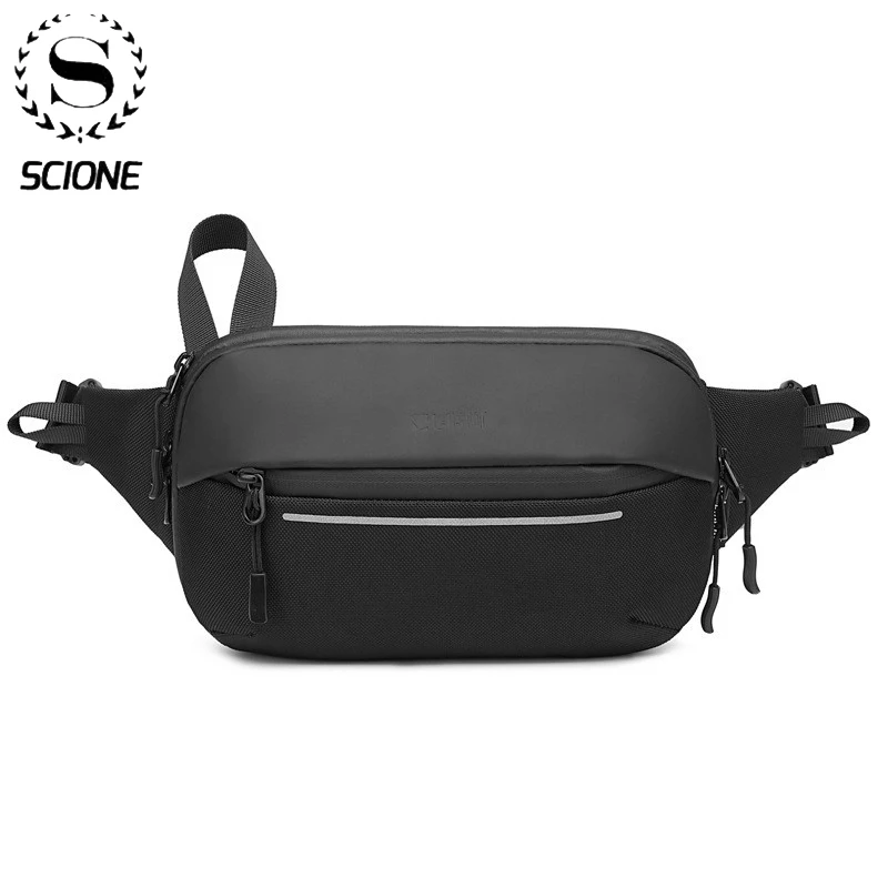 

Men's Waist Bag Simple Fashion Crossbody Bags Sport Multifunctional Casual Trend Portable Chest Pocket K418