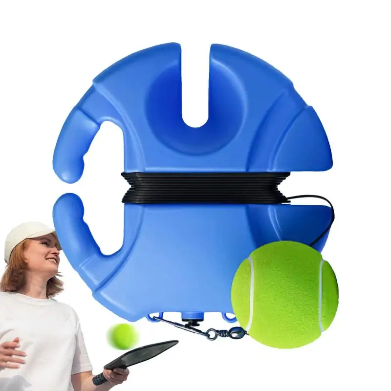 

Tennis Trainer Set Portable Tennis Equipment Built-in Storage Space Practice Equipment With 1 String Ball Tennis