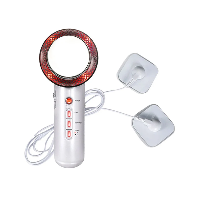 

3 In 1 EMS Ultrasonic Body Slimming Machine Infrared Fat Burning Cavitation Face Lift Weight Loss Beauty Device Skin Care Tools