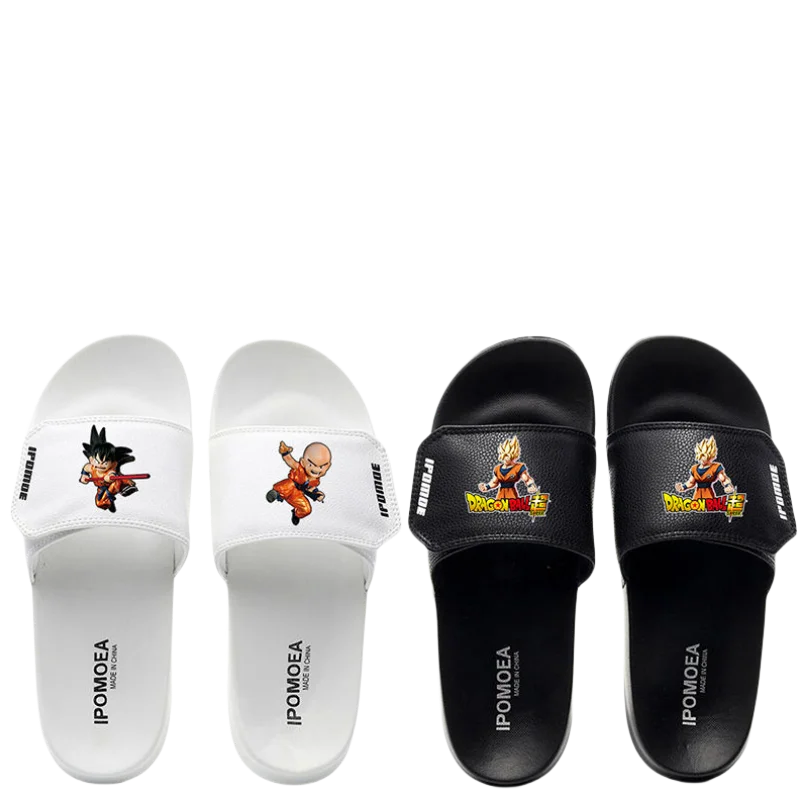 

Seven dragon ball cartoon animation surrounding Wukong same style casual slippers non-slip thick-soled sandals birthday gift