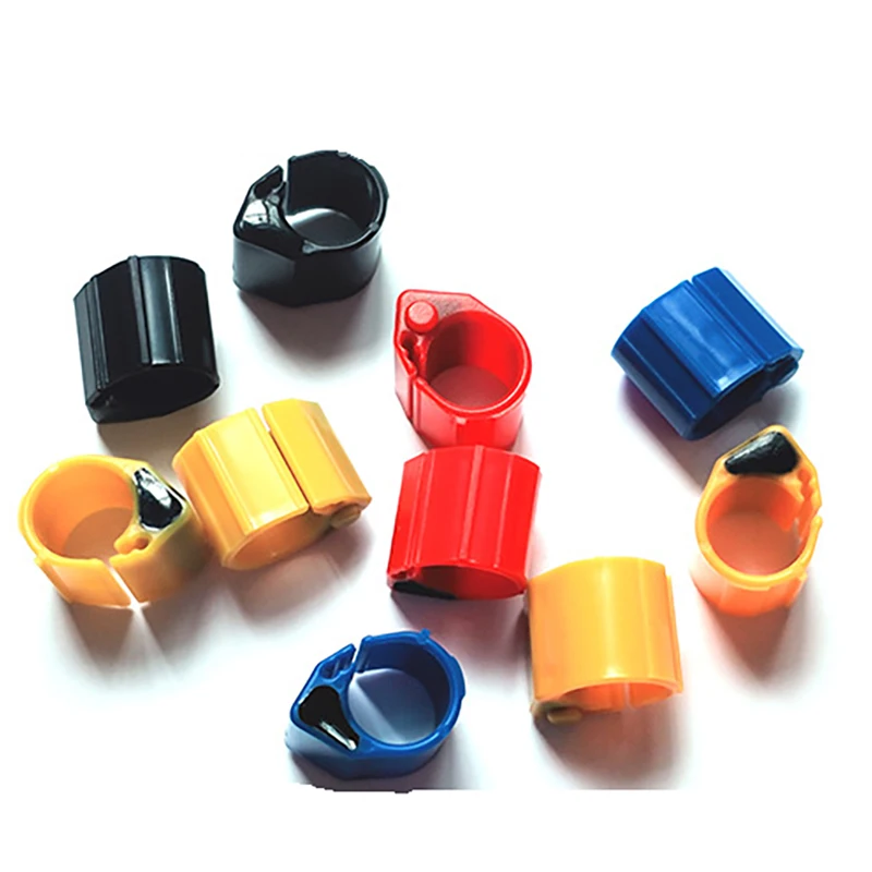 5-Pack RFID Pigeon Rings with EM4305 Chip for Animal Tracking and Management
