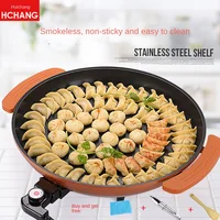 220V Electric Crepe Maker - Non-Stick Pancake Griddle with Temperature Control for Home and Commercial Use 1