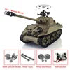1/16 HENG LONG 7.0 RC Tank Model Upgraded M4A3 Sherman 3898 Metal Tracks Barrel Recoil Gearbox Smoke Unit Engine Sound TH17673 4