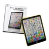 Spanish English Mini Tablet Learning Computer for Children Early Education Multifunctional Point Reading Machine Kids Toys Gift 1