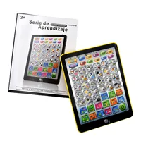Spanish English Mini Tablet Learning Computer for Children Early Education Multifunctional Point Reading Machine Kids Toys Gift 1