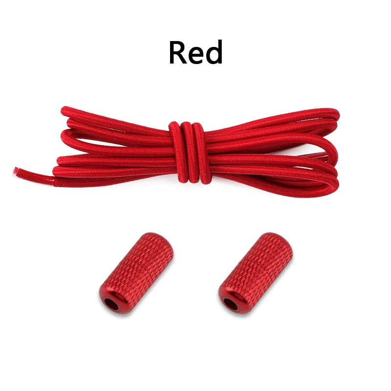 No-Tie Elastic Round Shoelaces for Sneakers - Quick and Easy Rubber Bands for Kids and Adults