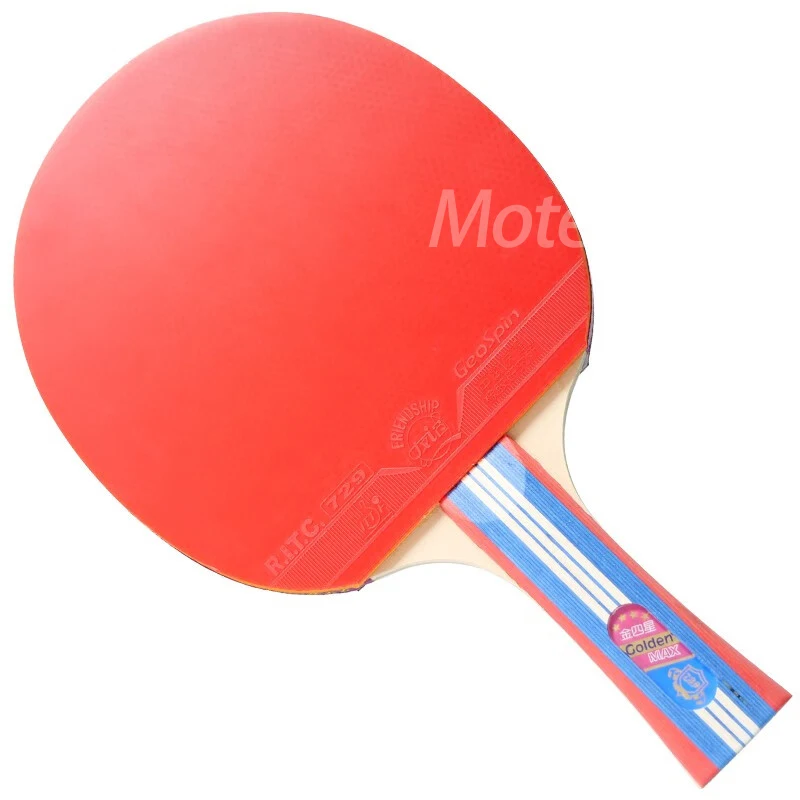 729 Friendship Table Tennis Racket Professional Gold-4 Star