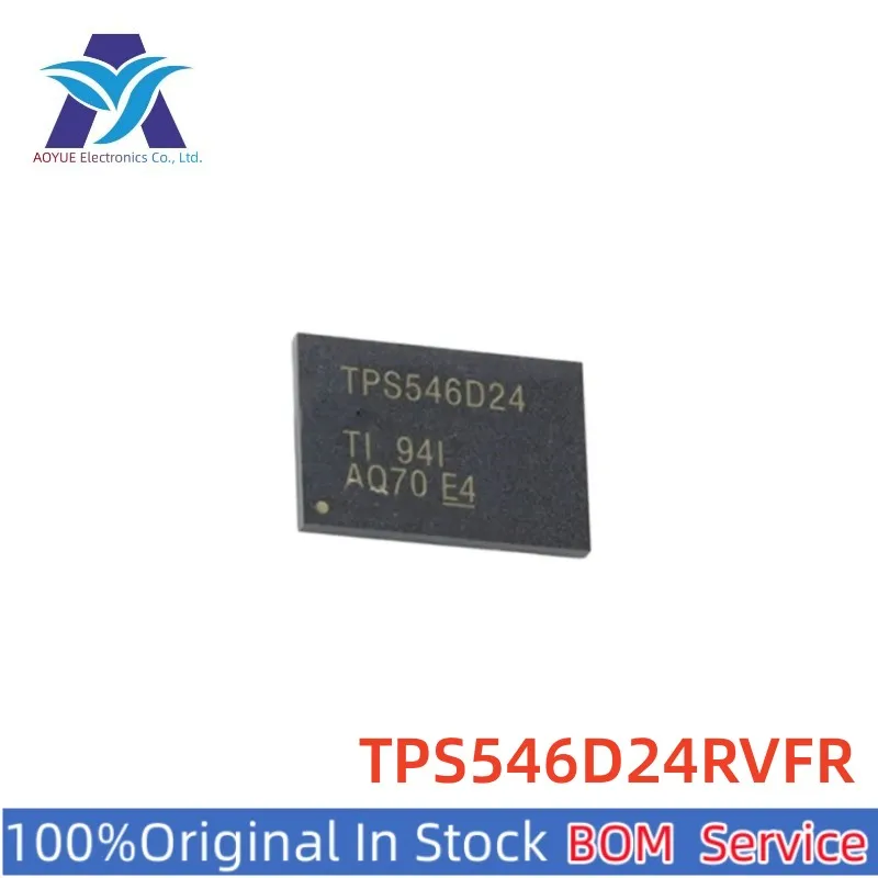 

New Original Stock IC Electronic Components TPS546D24RVFR TPS546D24 LQFN40 TI Power Chip IC MCU One Stop BOM Service