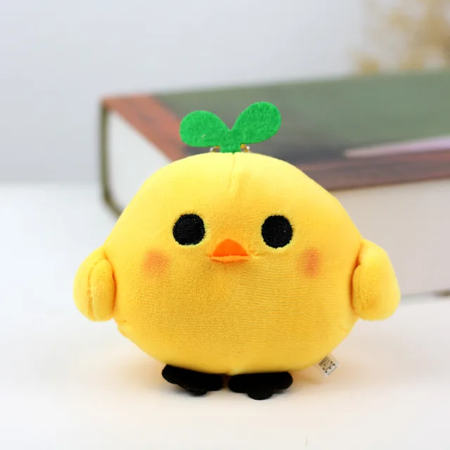 Cute little yellow chicken doll mini chicken doll Stuffed toy