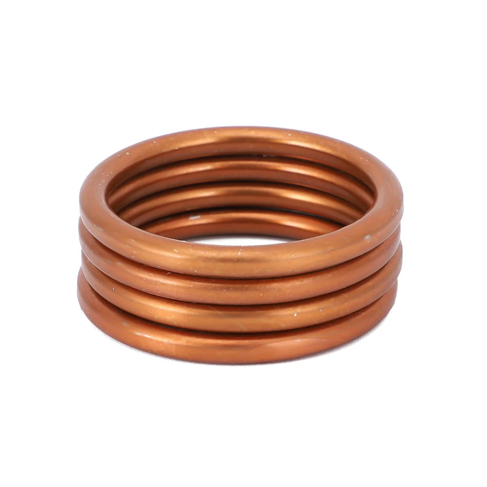 Exhaust Gasket For Honda CB550SC 650 650SC 900F CBR600F 650F 900RR VF1000F 1000R 4/8/12Pcs Exhaust Pipe Gaskets Kits