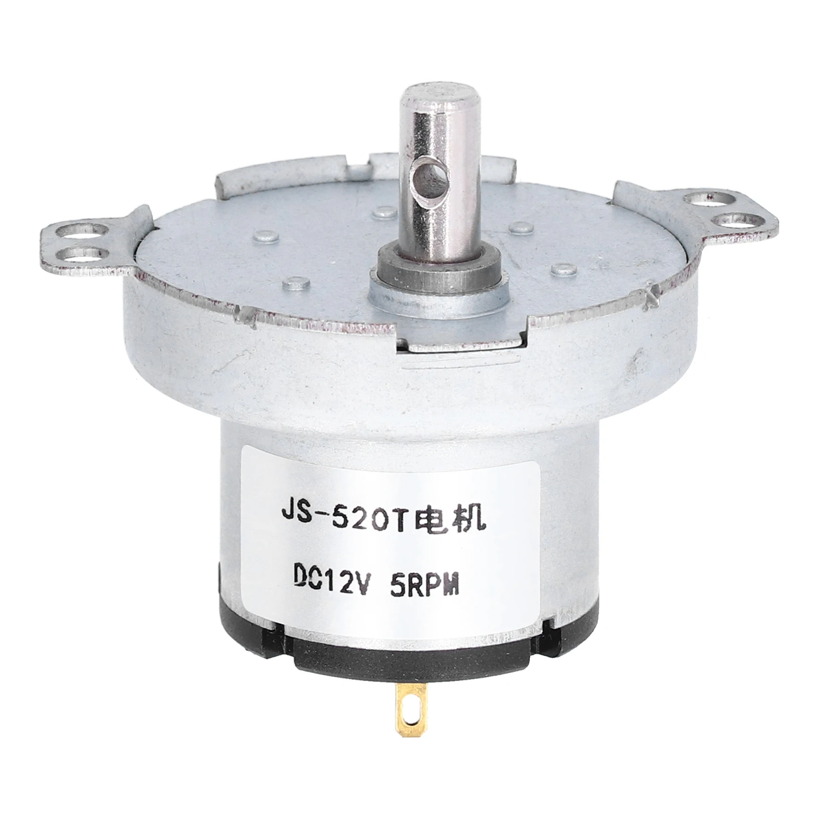 JS?520T 동기식 모터 전자 제품용 내구성 있는 DC 12V 5RPM 기어 모터 내구성 있는 동기식 모터