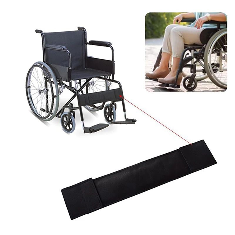 Adjustable Wheelchair Leg Straps Soft Comfortable Wheelchair Calf Strap For User Safety Foot Strap Prevents Slipping