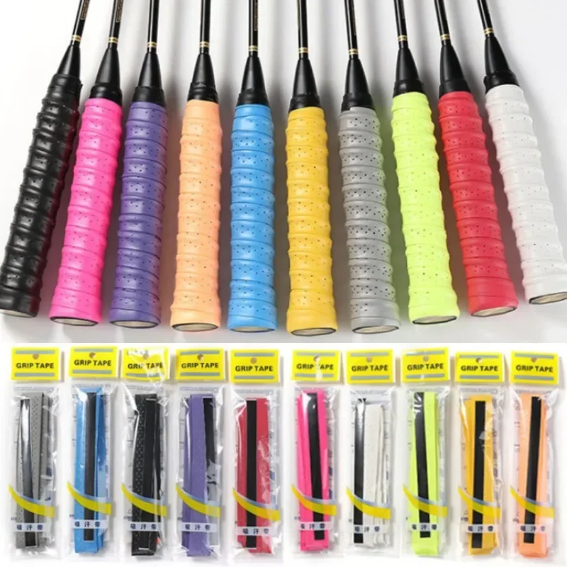 10pcsTennisRacketOvergripsAntiskidSweatTapeAbsorbedWraps