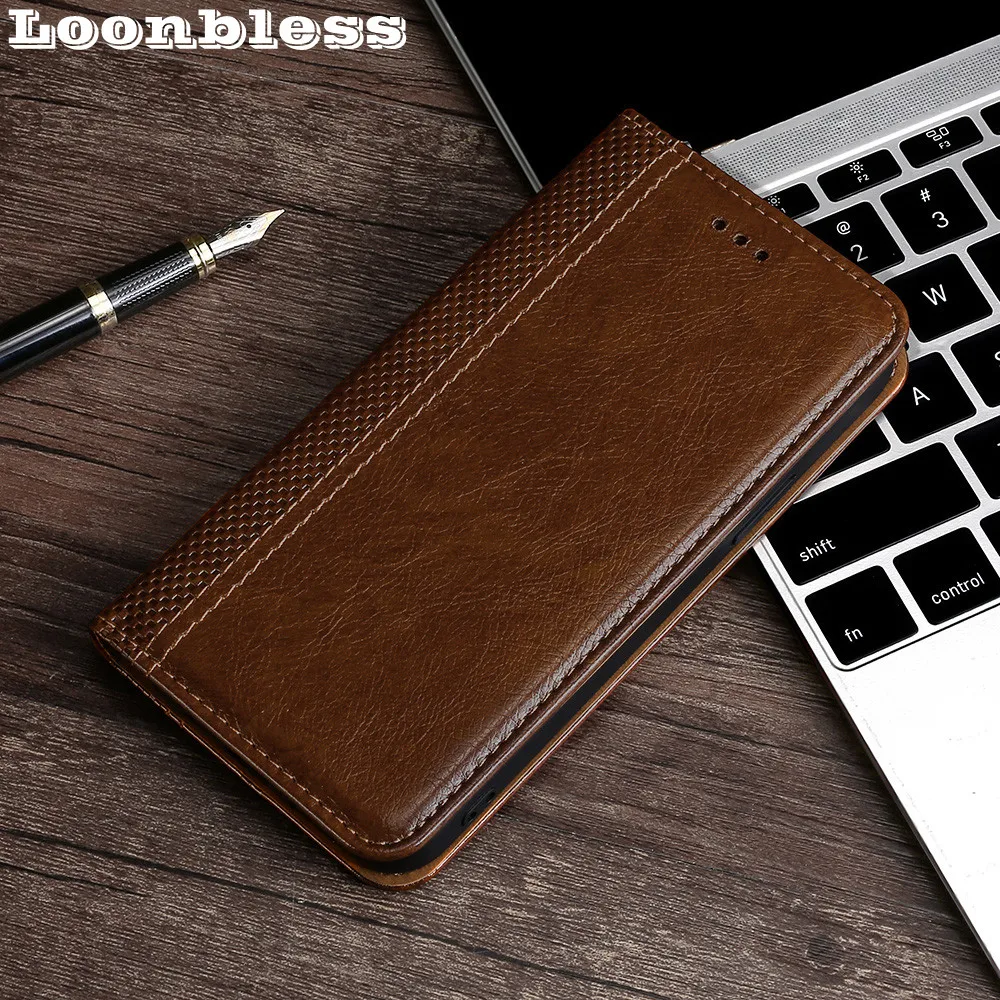Anti-Theft Leather Flip Phone Case and Protective Cover