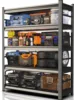 72" H Garage Shelving Unit-Adjustable 5-Tier Heavy-Duty Metal Storage Rack|3000 lbs Capacity Shelf|Easy Assembly Shelves 1