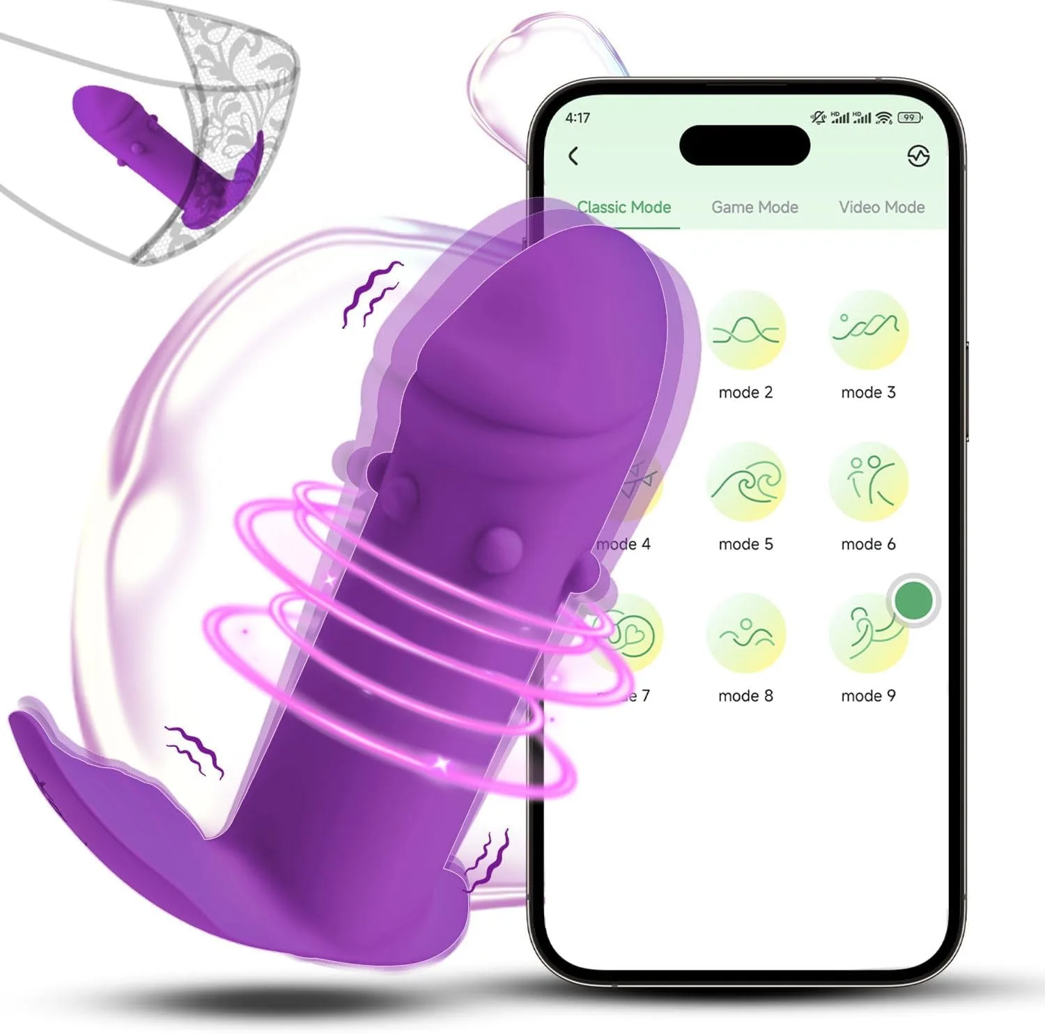 Adult Sex Toy Vibrators for Women Adult 10 Vibration Modes Wireless Panties,Couples Novelties Play with Toys Remote Control 18+