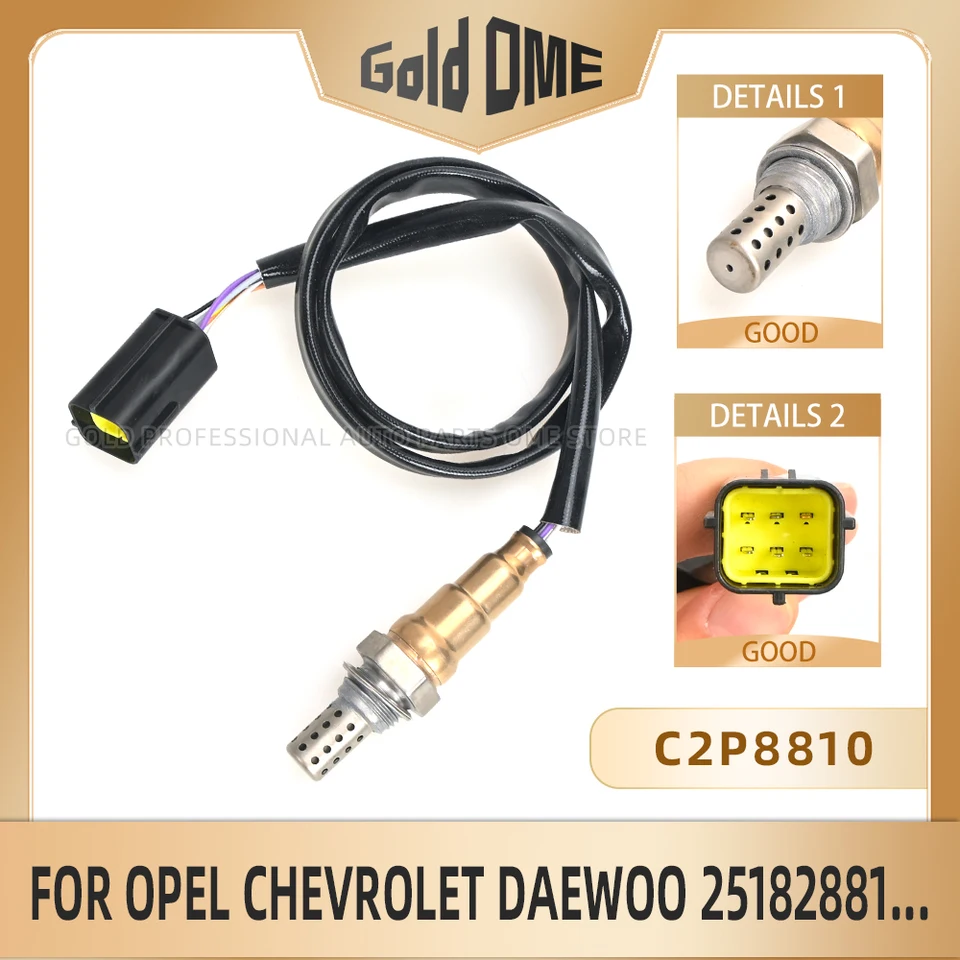 25182881 Upstream Oxygen O2 Sensor For Chevrolet Cruze Captiva Orlando Opel Vauxhall Antara Daewoo Captiva 2.0 2.2L Diesel - 34