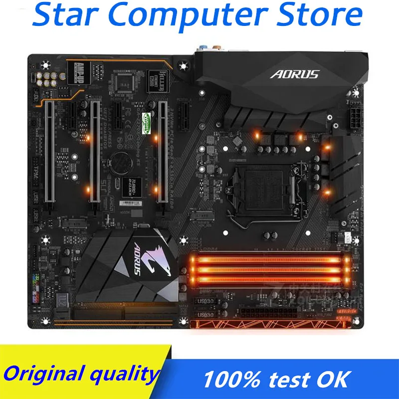 Для Gigabyte GA-AORUS K5 AORUS Z270X-Gaming LGA 1151 материнская плата для компьютера SATA3 M.2 SSD