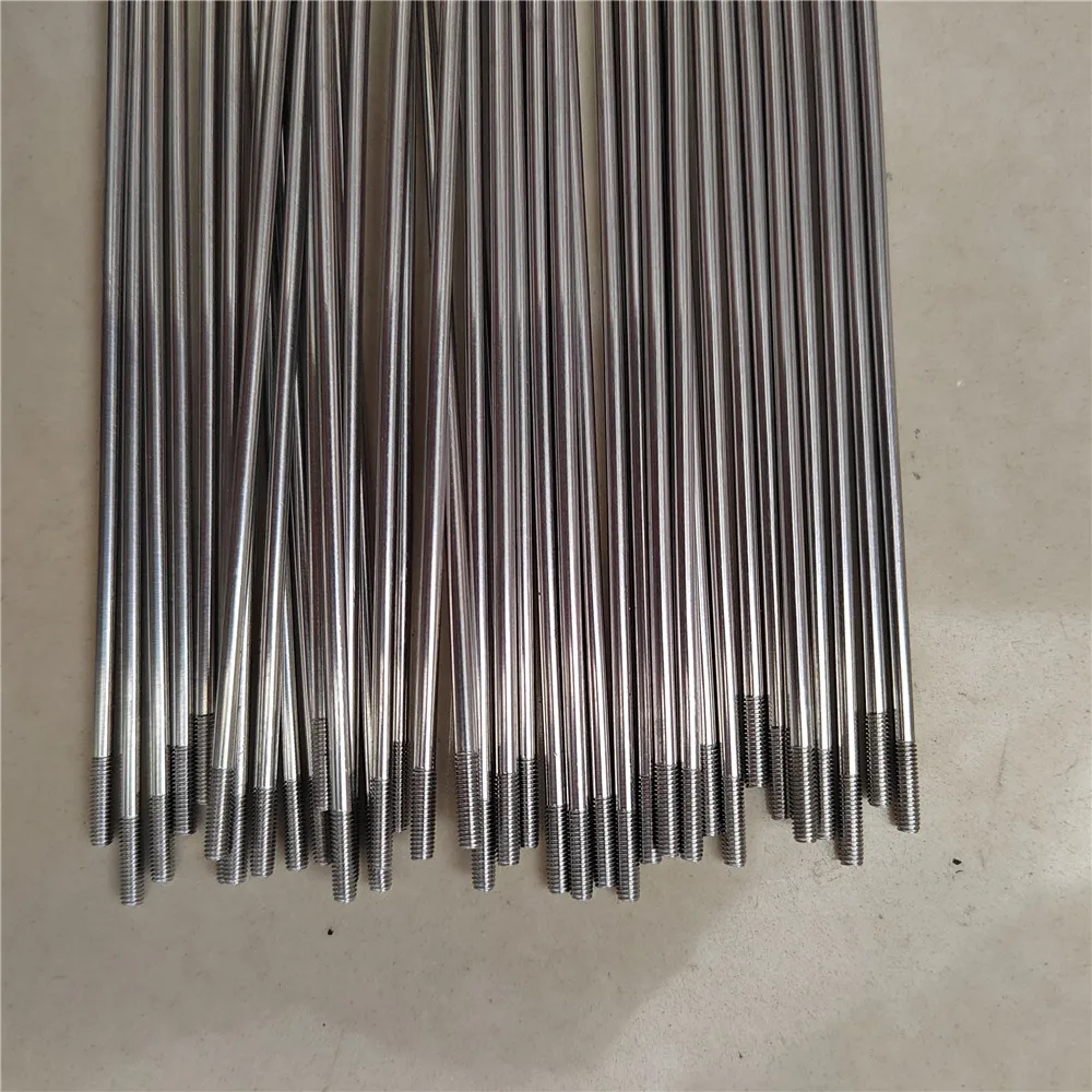 13G 2.2mm 251-305mm 40PCS/Lot Electric Bicycle Spoke Stainless Steel Nipples Electric Folding Mountain Bikes
