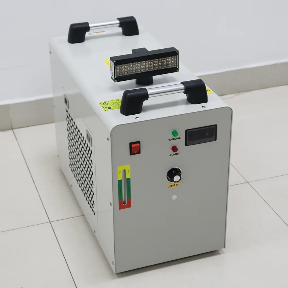 Curing Lamp Cure UV LED Drying System 16040 High Power 1400W 395nm Water Cooling Uv Led lamp system for Screen Printing Machine