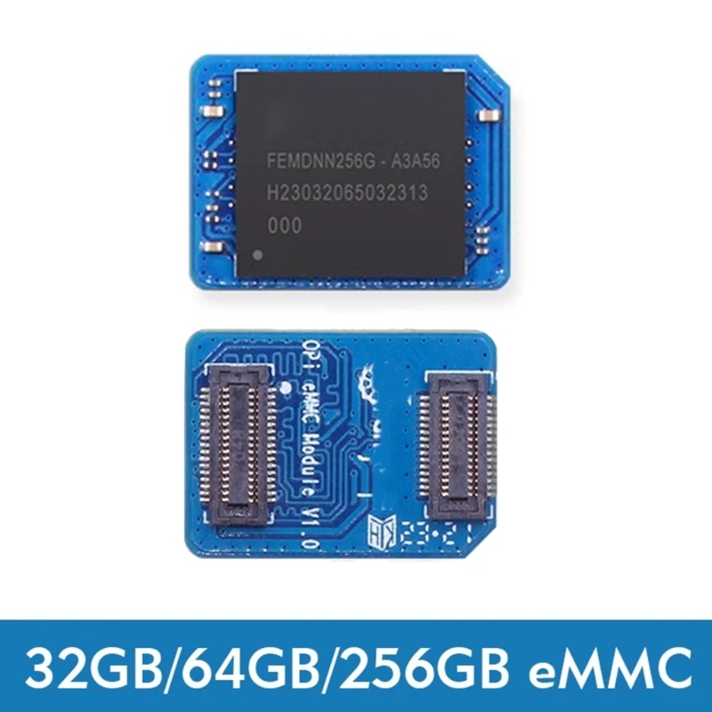 

for OrangePi 5Plus 32GB / 64GB / 256GB EMMC Modules with Fast Read and Write Speeds forOPI 5Plus Development Board