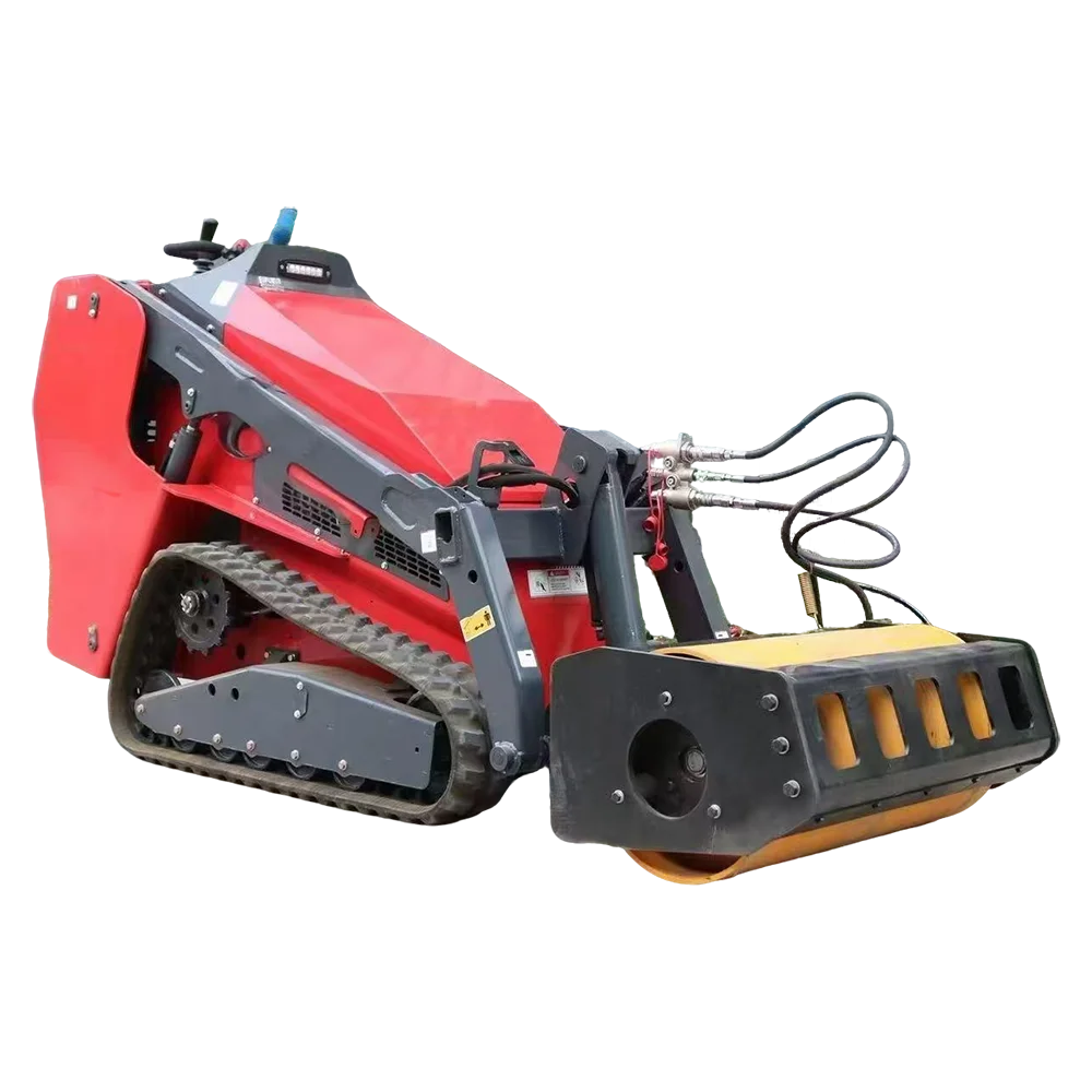 CE/andere Motoren-Minilader/Kompaktlader mit Kawasaki-Pumpe, kurzem Wendekreis und 0,2 m³ Schaufelvolumen, Raupenlader