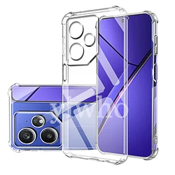 Crystal Clear Protective Phone Case with Enhanced Camera Shield for Realme GT 3