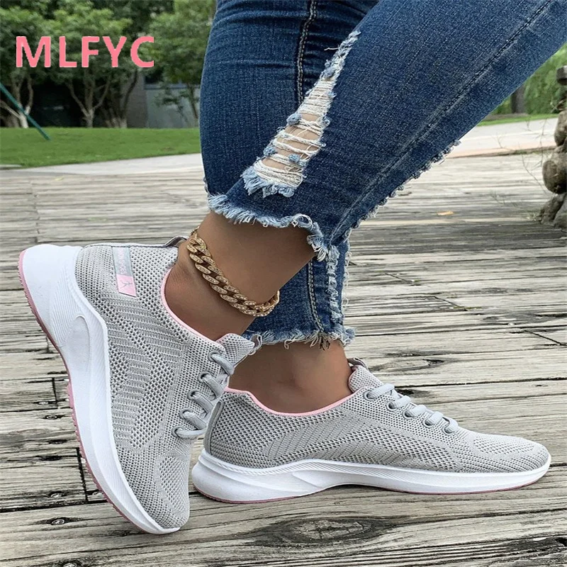 Women's Shoes New 2023 Spring and Autumn Leisure Shoes Mesh Breathable Non slip Flat Bottom Women's Shoes