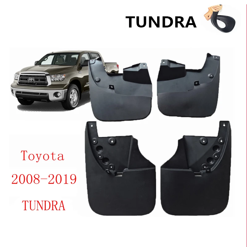 

4 шт., формованные Брызговики для Toyota TUNDRA 2008-2022