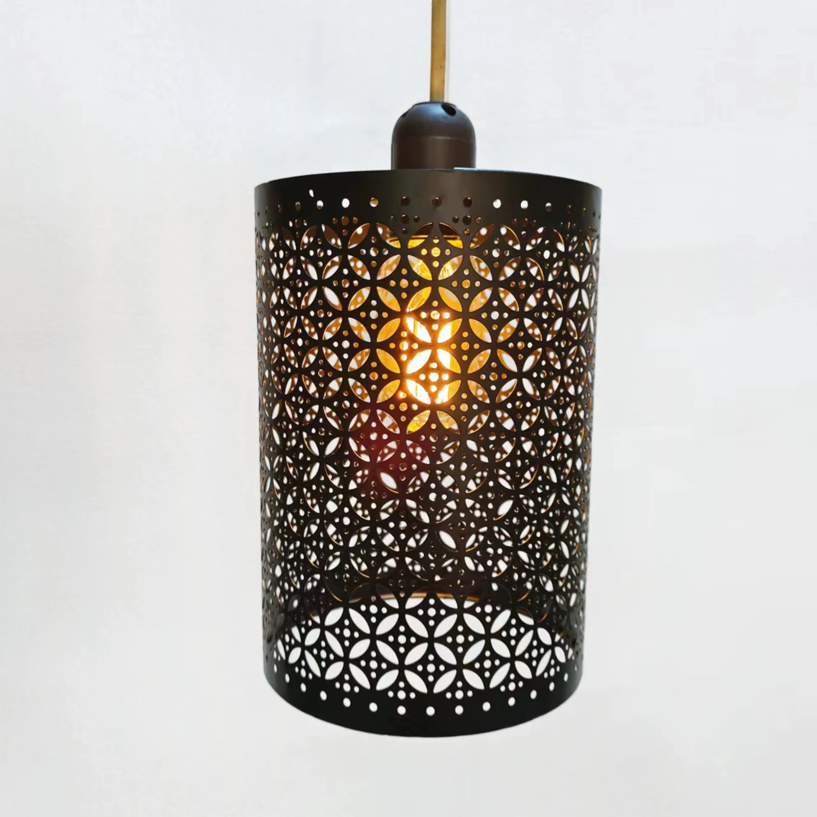 Retro - Modern　Alumi Shade Pendant Light Hollow Out Metal Pendant Lamp Shade Chandelier Light Cover