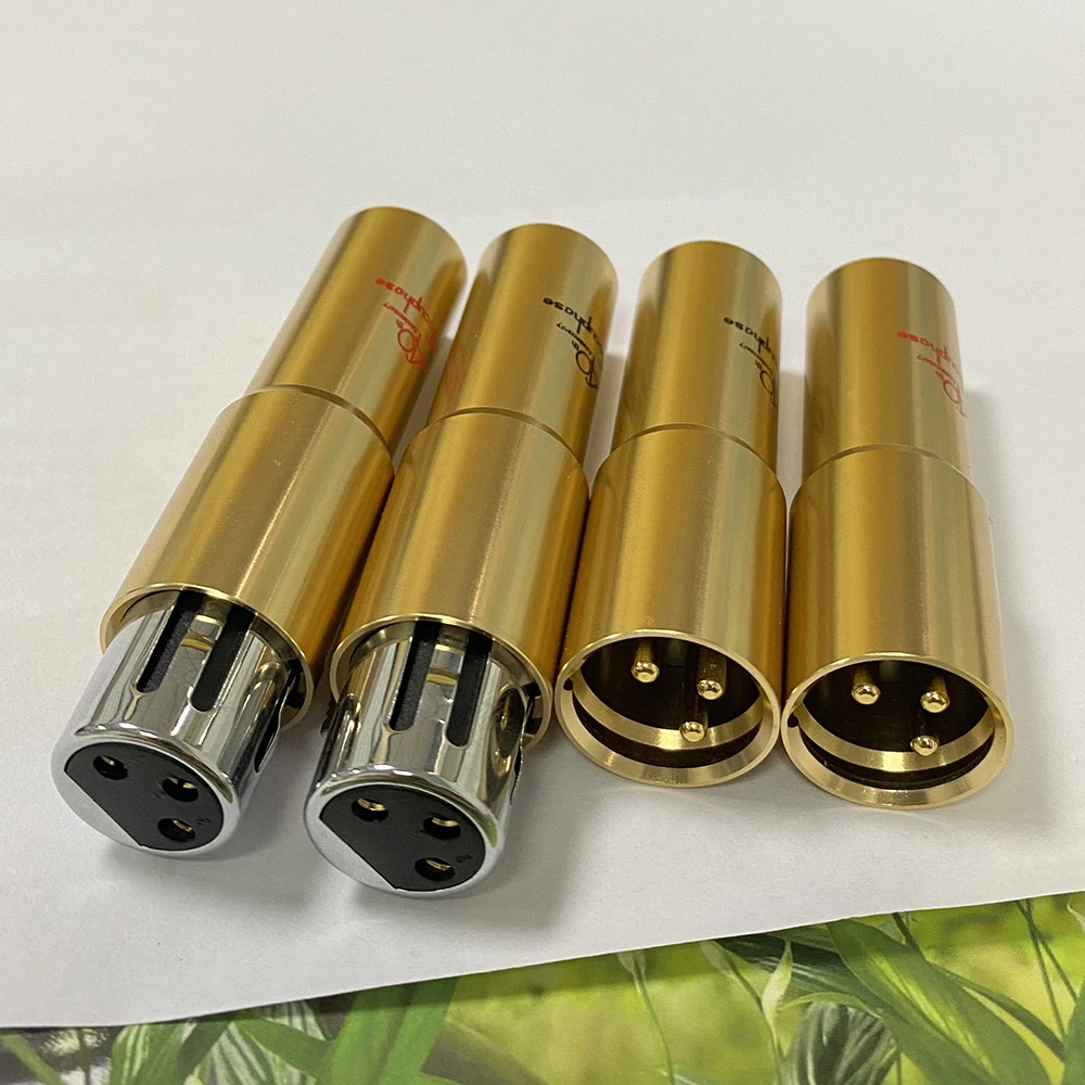 Connettori Xlr Accuphase Di Alta Qualità Spine Per Cavi Audio Placcate In Rame Puro Hi-End Maschio A Femmina Cannon Xlr Jack Audio