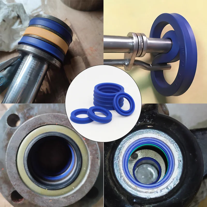 Lot De 5 Joints Hydrauliques Pour Arbre Radial UN (IDxODxTHK), ID 20-30 Mm En Polyuréthane Pour Arbre De Piston En Polyuréthane à Lèvre Unique En U (OD 119 Mm