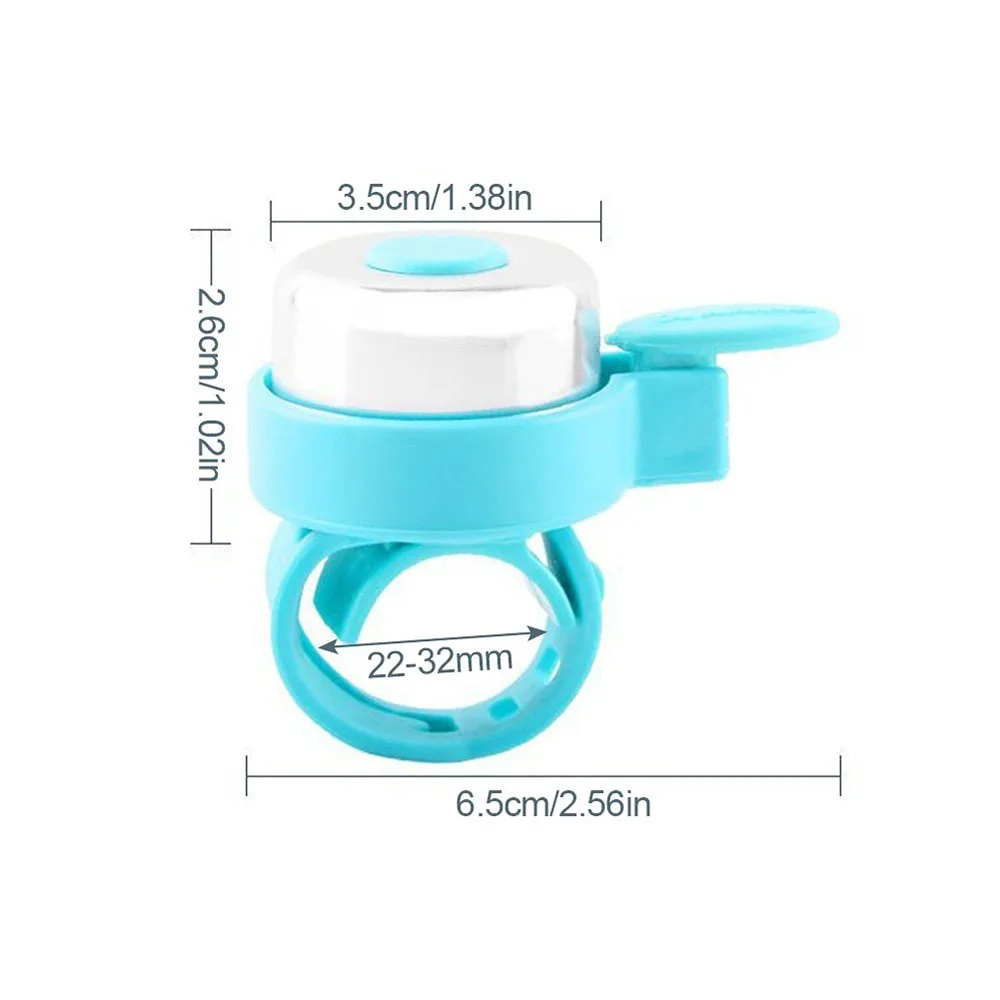 Children's Bicycle Horn - Silicone Handlebar Bell with Clear, Loud Sound