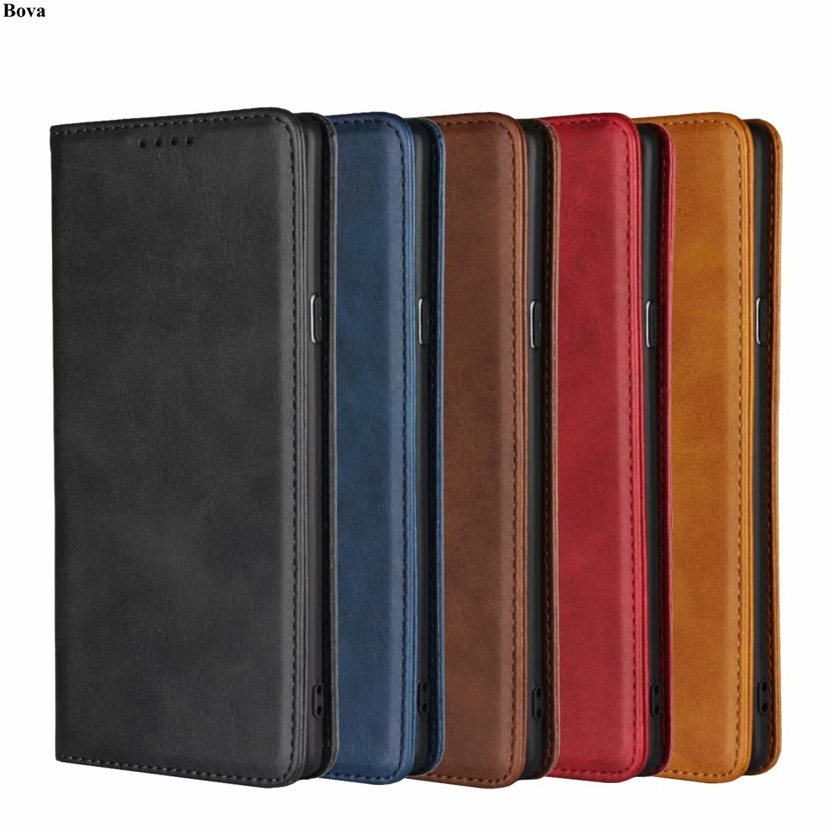 Premium Leather Case for Samsung Galaxy Note 9 N9600 N960F N960U card holder magnetic attraction Flip case Wallet Case