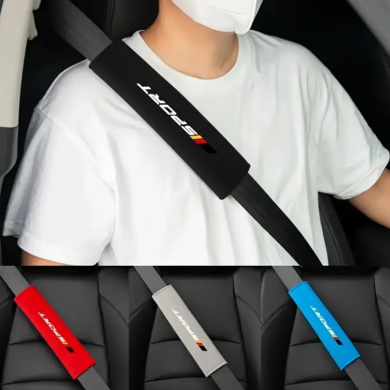 Comfort Soft Seat Belt Shoulder Protectors – Set of 2