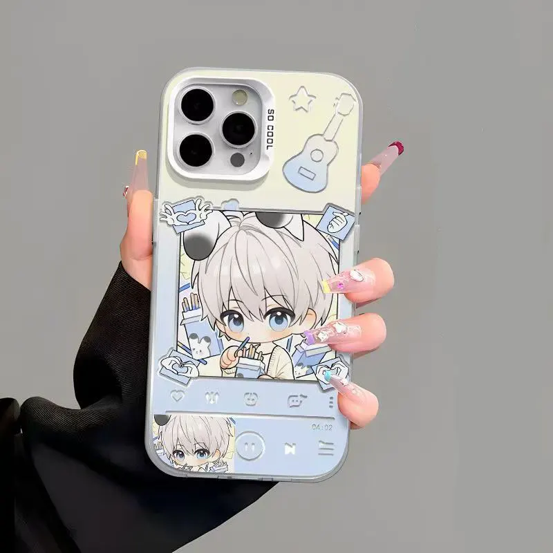 Love and Deep Space Themed Matte Phone Case