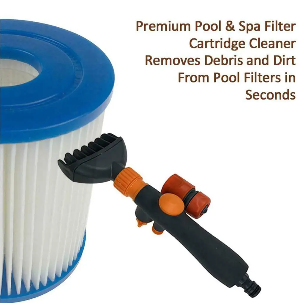 

Swimming Pool Cleaning Brush Manual Cartridge Filter Jet Debris Dirt Brushes Adjustable Pools Water Wand Tools