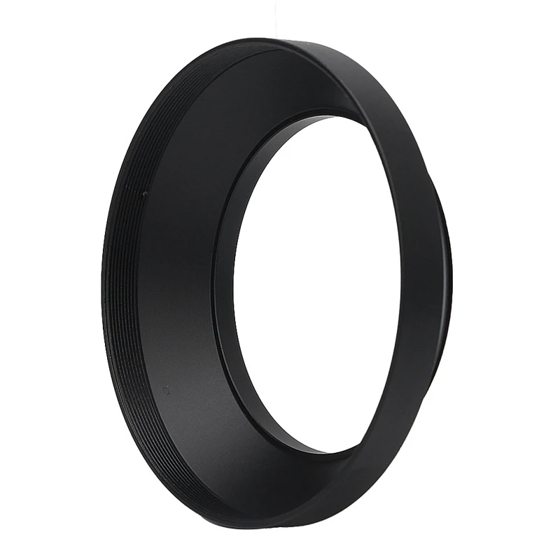 Durable Metal Wide Angle Lens Hood for DSLR Camera Protection