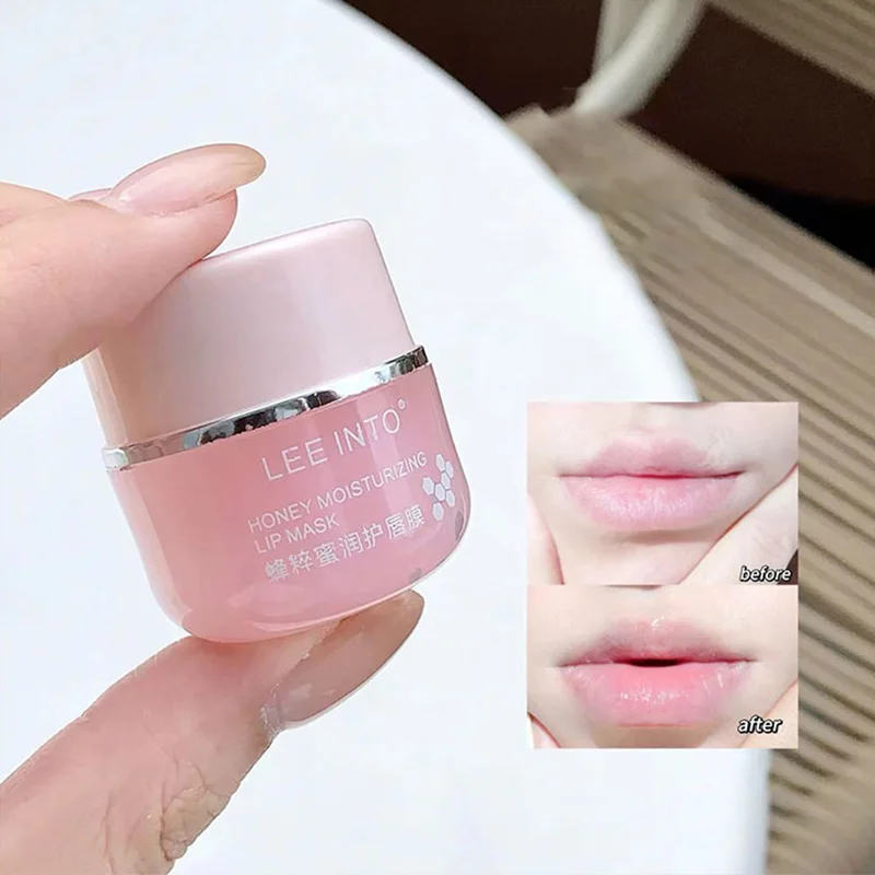 EEINTO Bee Essence Honey Nourishing Lip Care Kit — Gentle Lip Mask for Exfoliation, Softens and Removes Dead Skin 3