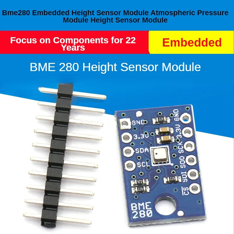 Bme 280 Módulo Sensor Altura Embutido Módulo Pressão Atmosférica Módulo ...
