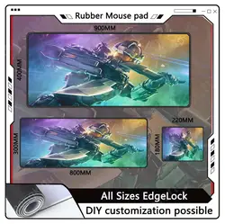 XXL Office Desk Cushion Mousepad - Extra Large Gaming Surface for Enhanced Comfort (BLACK4)