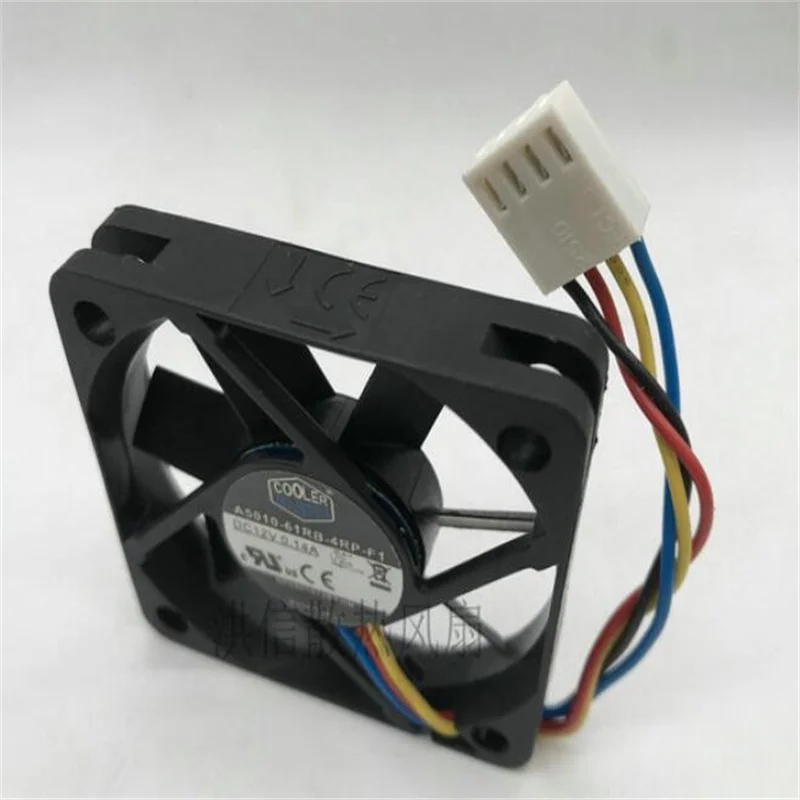 A5010-61RB-4RP-F1 DF501012RFHN 12V 0.14A 5CM 4-wire fan