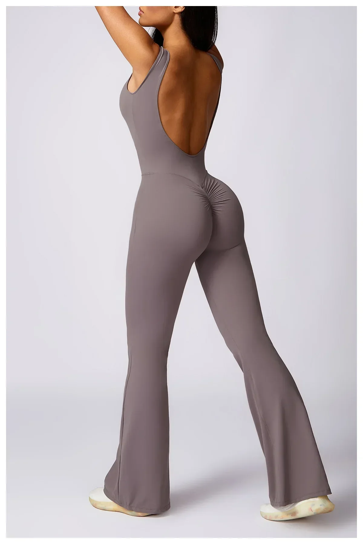 New Gym Sportswear Solid Seamless Women Training Yoga Jumpsuit Push Up One Piece Fitness Rompers Lady Workout Legging Bodysuits